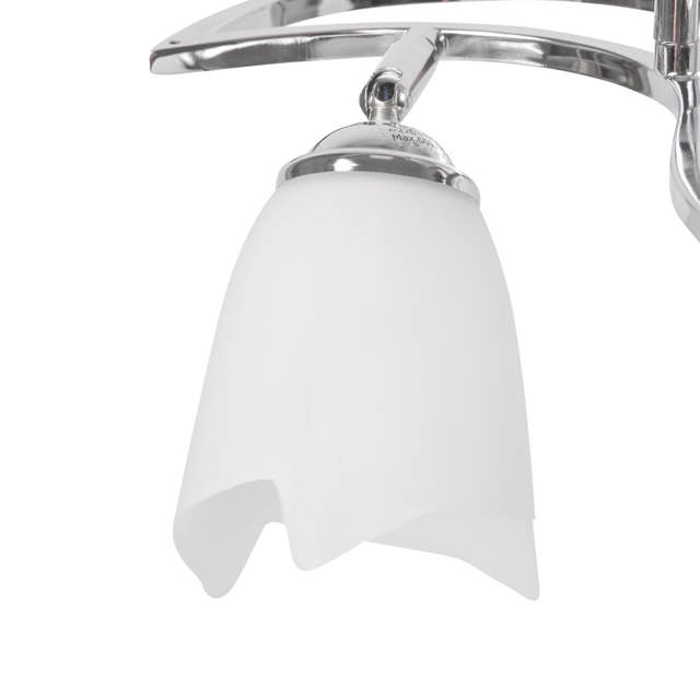 Lustra Tania Crom+Alb 2xE27 60W     