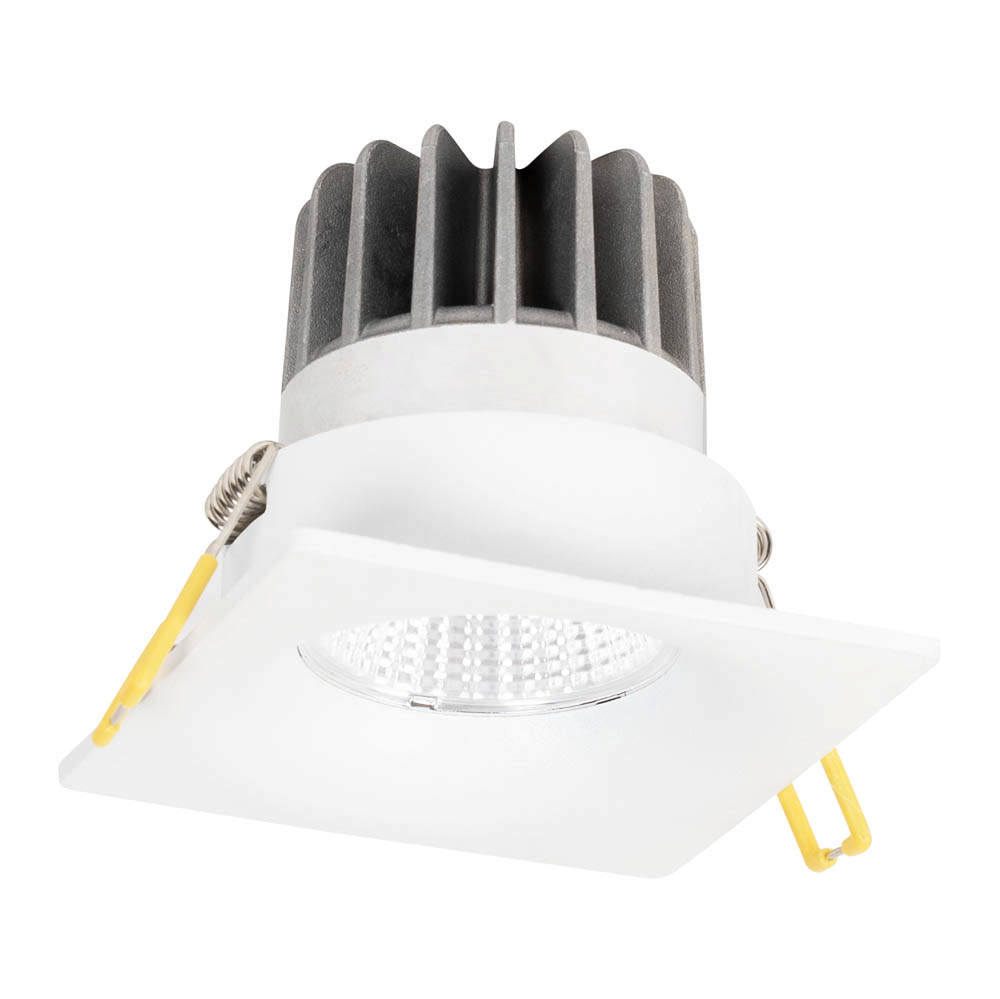 Spot LED patrat Sumota 8W 4000K IP44, alb, Metsan