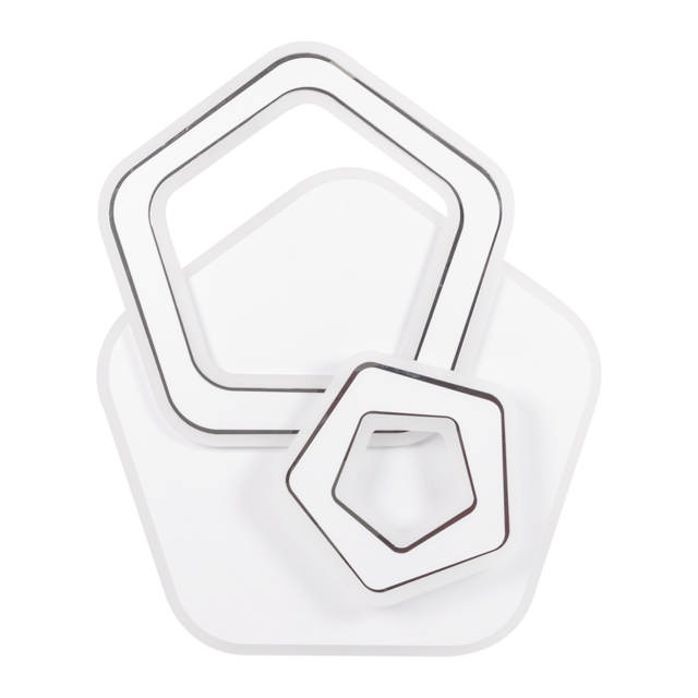 Plafoniera Ava LED 88W 3CCT cu telecomanda, alb, Erste