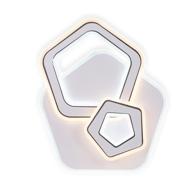 Plafoniera Ava LED 88W 3CCT cu telecomanda, alb, Erste