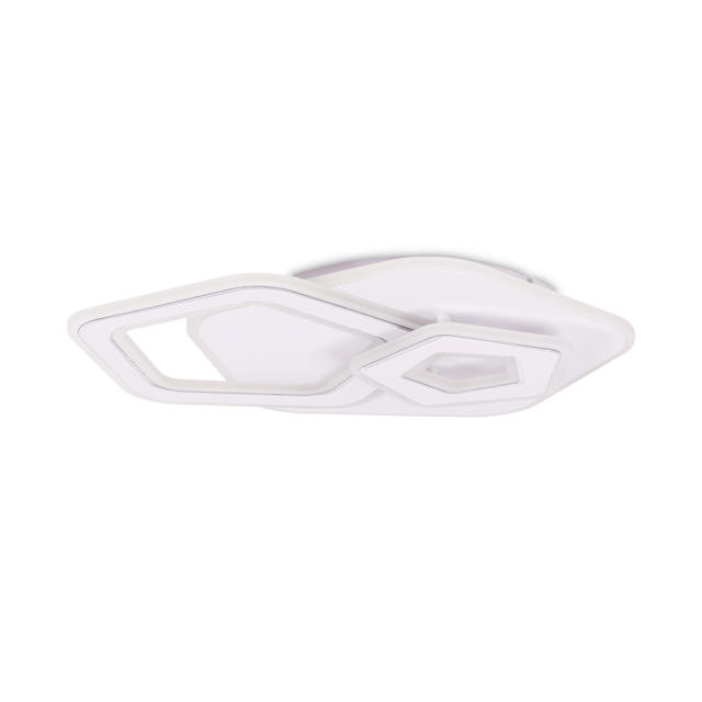 Plafoniera Ava LED 88W 3CCT cu telecomanda, alb, Erste