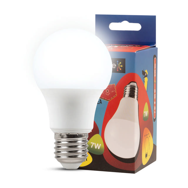 Bec LED A60 7W E27 6400K, Novelite