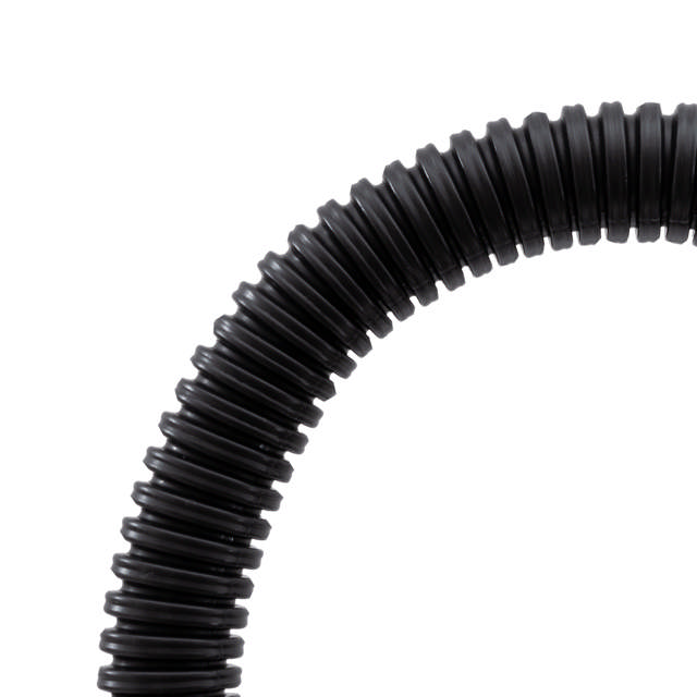 Tub flexibil HF 13mm 320N 50m/colac, negru, Novelite