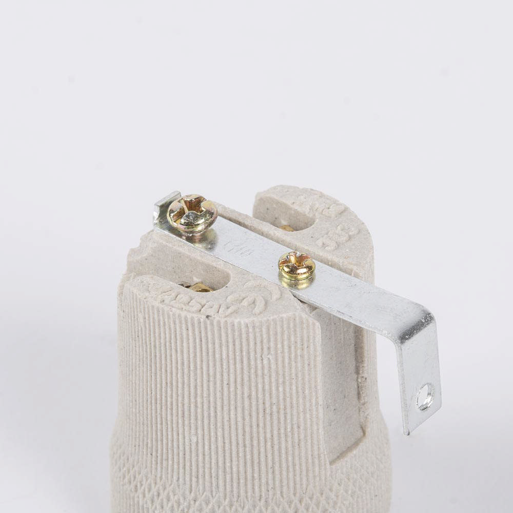 Dulie Ceramica E27 cu Clema