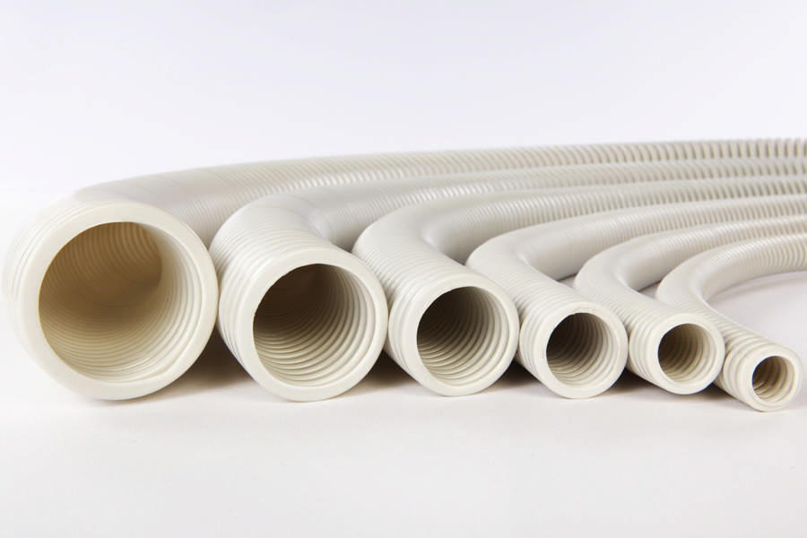 Tub Flexibil PVC Domo Spiral Î¦ 20mm 750N