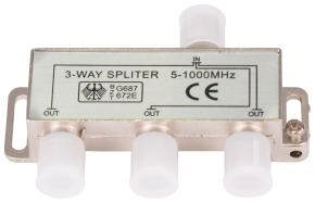 Spliter Profesional Catv 3M 5-1000 MHZ