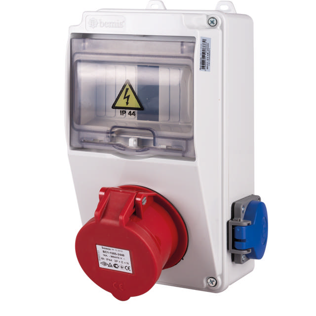 Tablou Sigurante 1P (5x16A) 380V + 2P (1x16A) 220V IP44