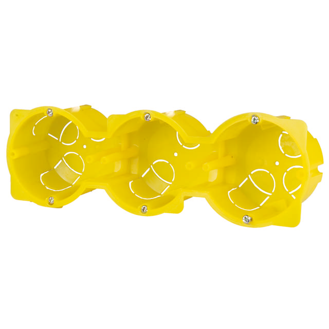 Doza Tripla Intrerupator pentru Gips Carton 