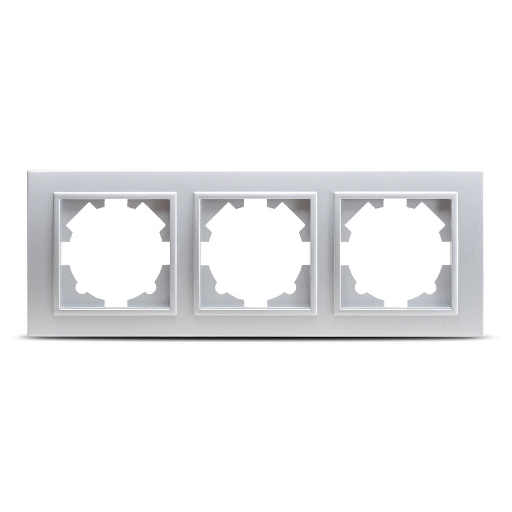 Zena Gri Metalizat Rama 3 Posturi