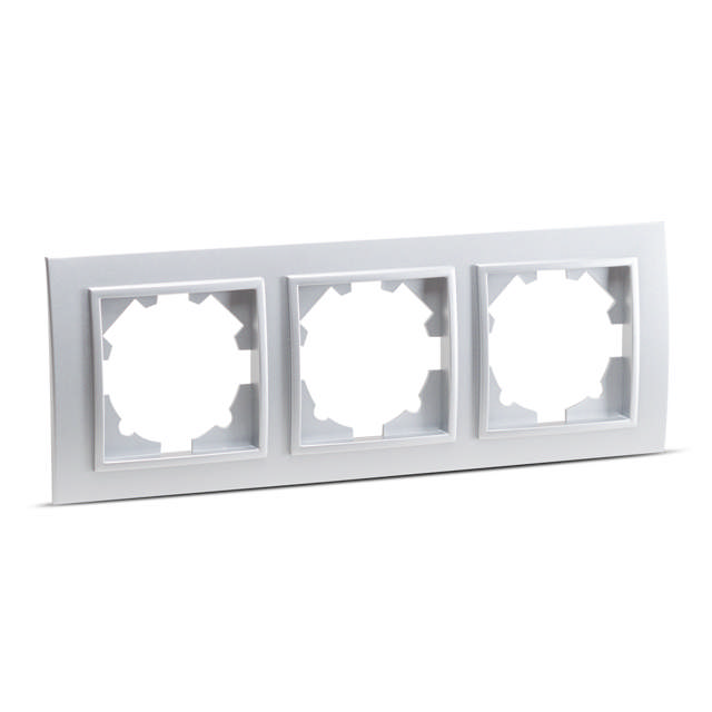 Zena Gri Metalizat Rama 3 Posturi