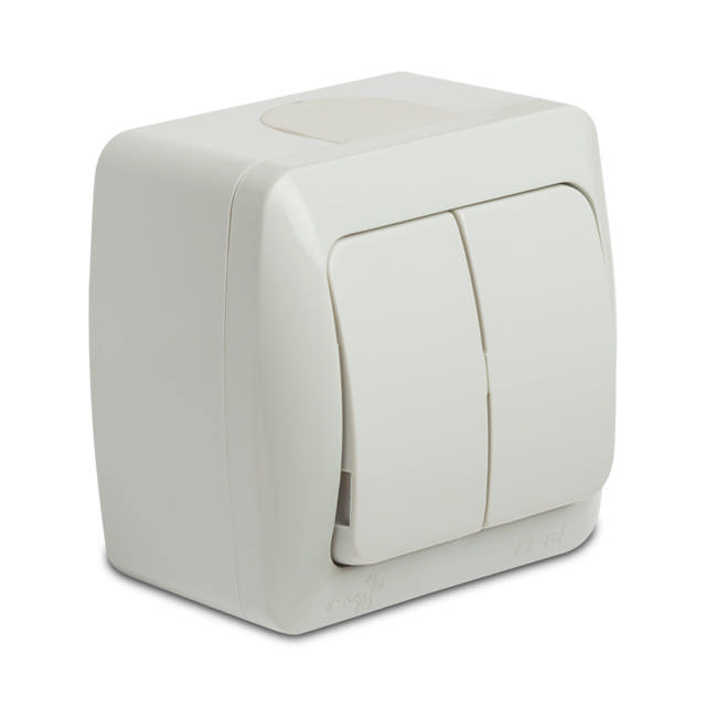 Eva Comutator PT IP54 Alb