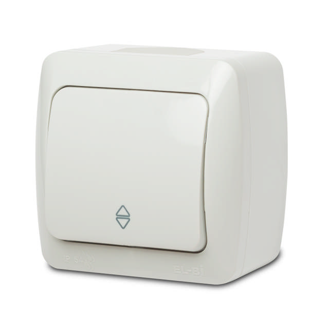 Eva Intrerupator Cap Scara PT IP54 Alb