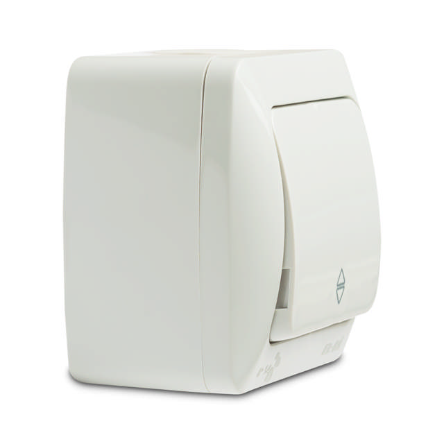 Eva Intrerupator Cap Scara PT IP54 Alb