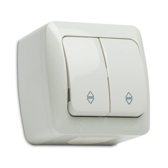 Eva Comutator Cap Scara PT IP54 Alb