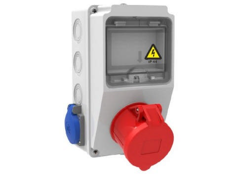 Tablou Sigurante 1P (5x32A) 380V + 2P (1x16A) 220V IP44