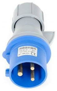 Stecher 3P+T 32A IP44 250V