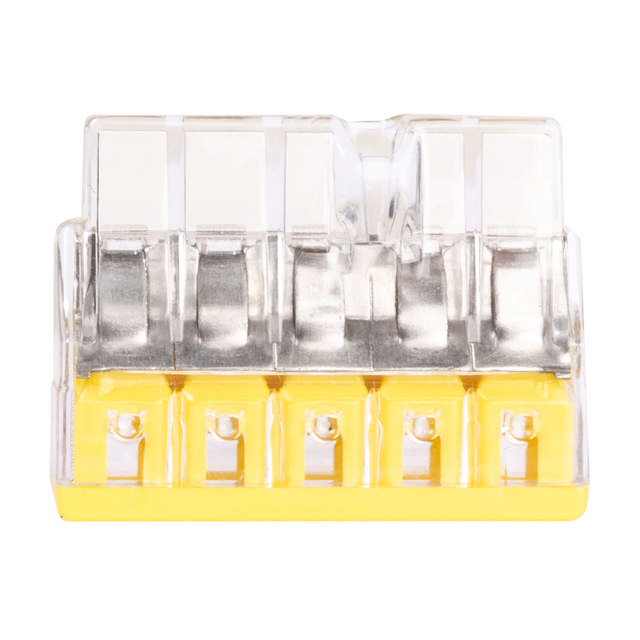 Clema Doza Compacta 5P Conductor Rigid sau Semirigid 0.5-2.5mm2