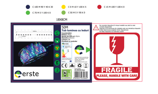 Tub Flexibil LED Alb O=12mm 50m/Rola    