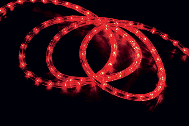 Tub Flexibil LED Rosu O=12mm 50m/Rola    