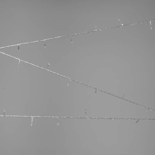 Instalatie Craciun Alb 100 LED 8m IP20    