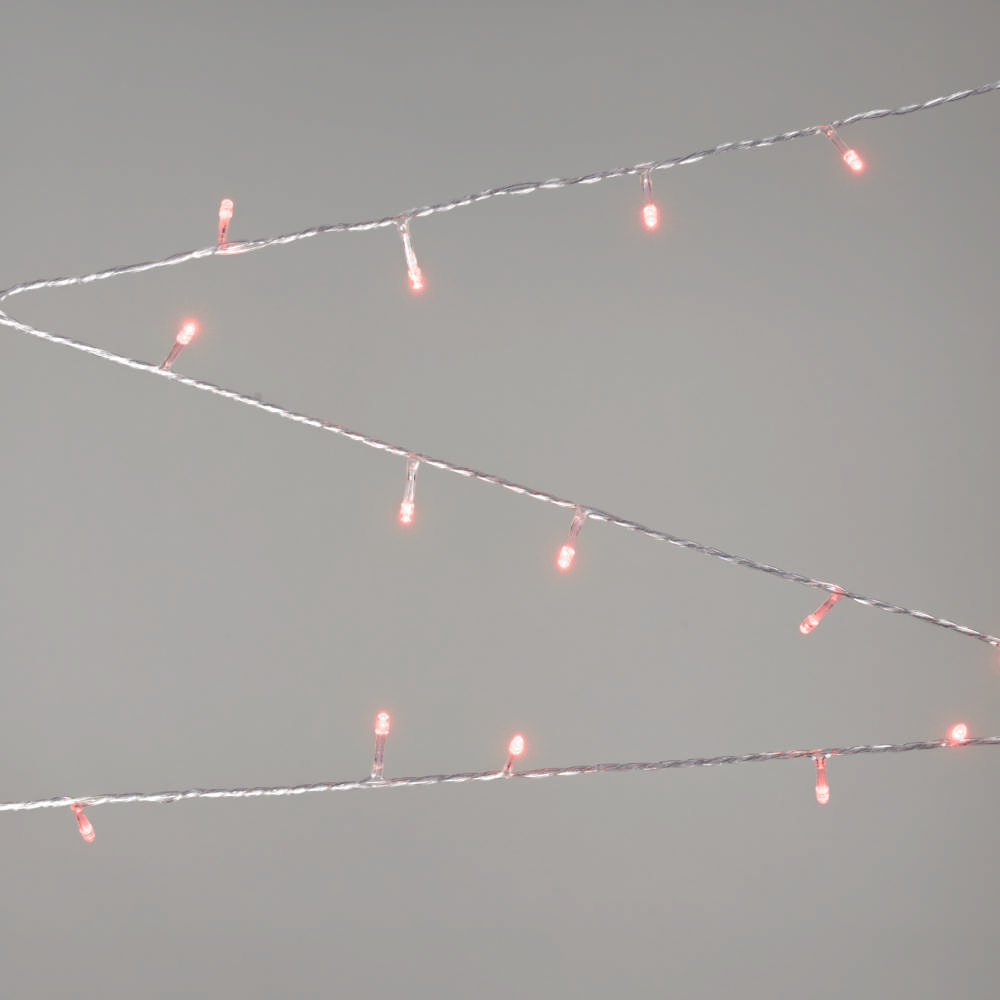 Instalatie Craciun Rosu 100 LED 8m IP20    