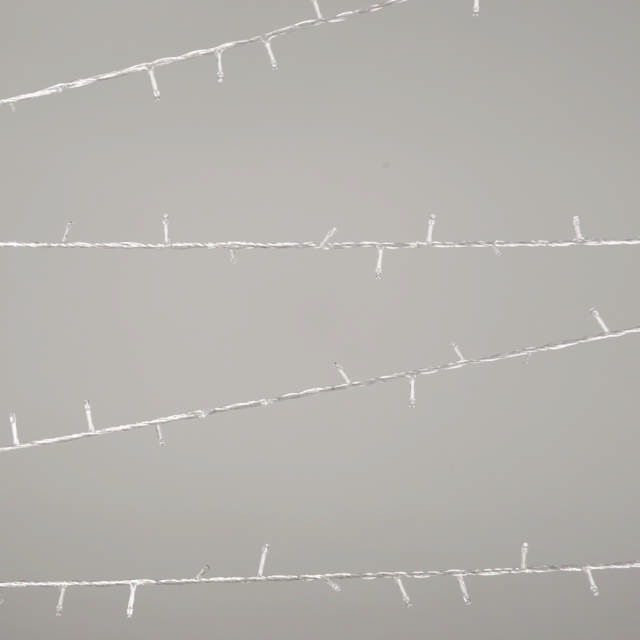 Instalatie Craciun Alb 200LED 10m IP44    