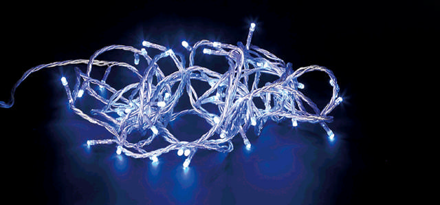 Instalatie Craciun Albastru 200LED 10m IP44    