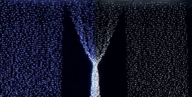 Perdea Lumina Albastru 720LED 2.5x3m IP44    