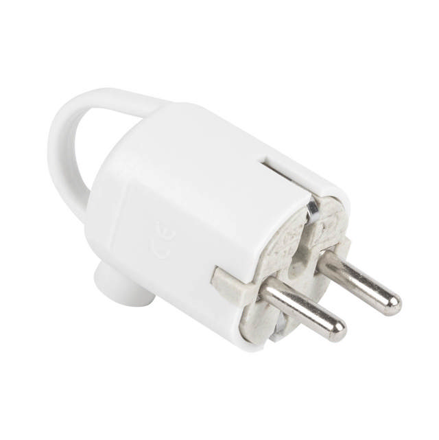 Stecher Ceramica Alb cu CP cu Inel 