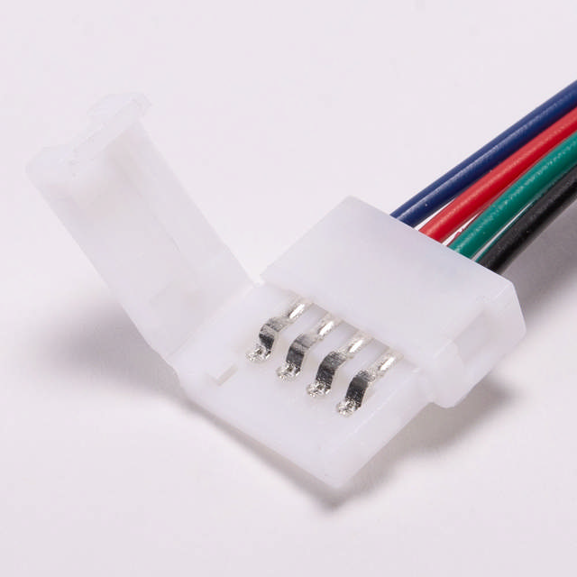 Conectori Banda LED IP20 RGB cu Fir   