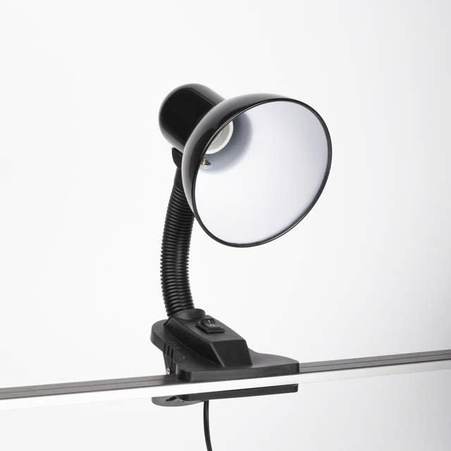 Lampa Birou Clip Negru 1xE27 60W    