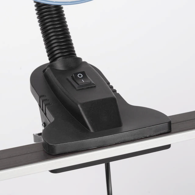 Lampa Birou Clip Bleu 1xE27 60W    