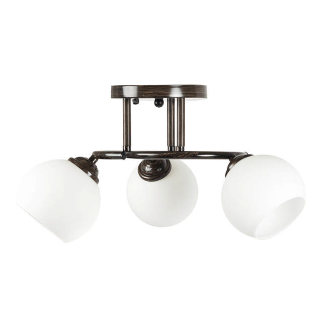 Lustra Ramona Wenge+Alb 3xE27 60W     