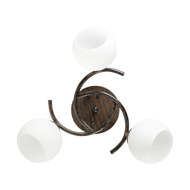 Lustra Ramona Wenge+Alb 3xE27 60W     