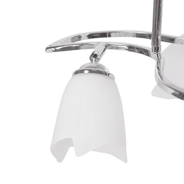 Lustra Tania Crom+Alb 3xE27 60W     