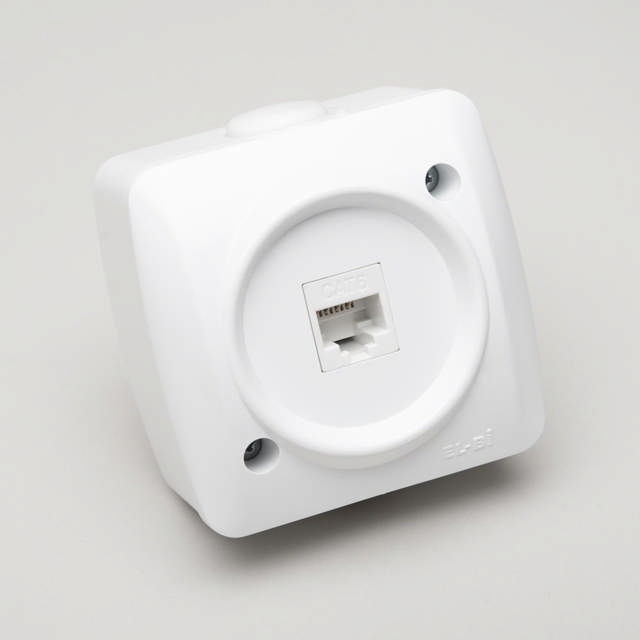 Alsu Priza UTP 1xRJ45 Cat6E PT