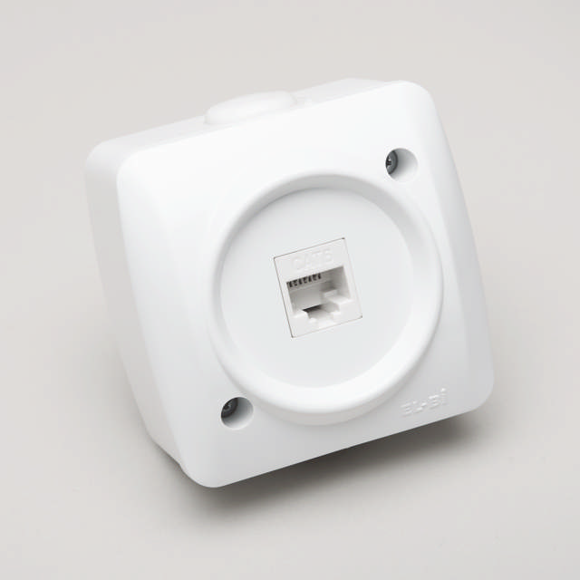 Alsu Priza UTP 1xRJ45 Cat6E PT