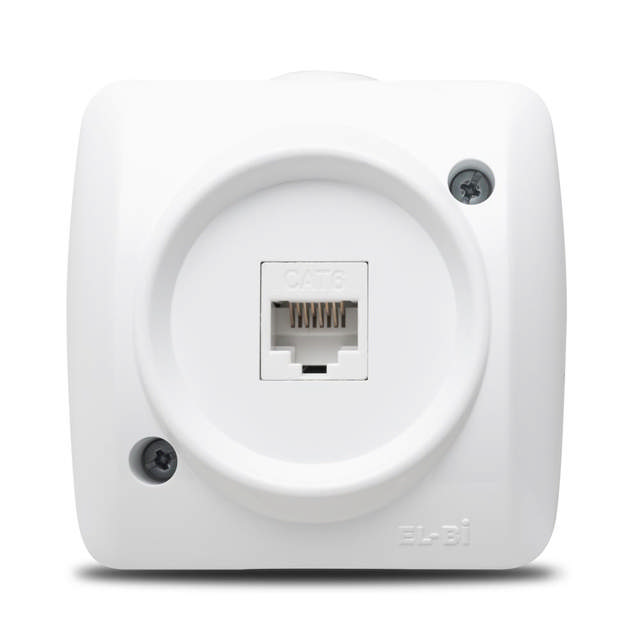 Alsu Priza UTP 1xRJ45 Cat6E PT