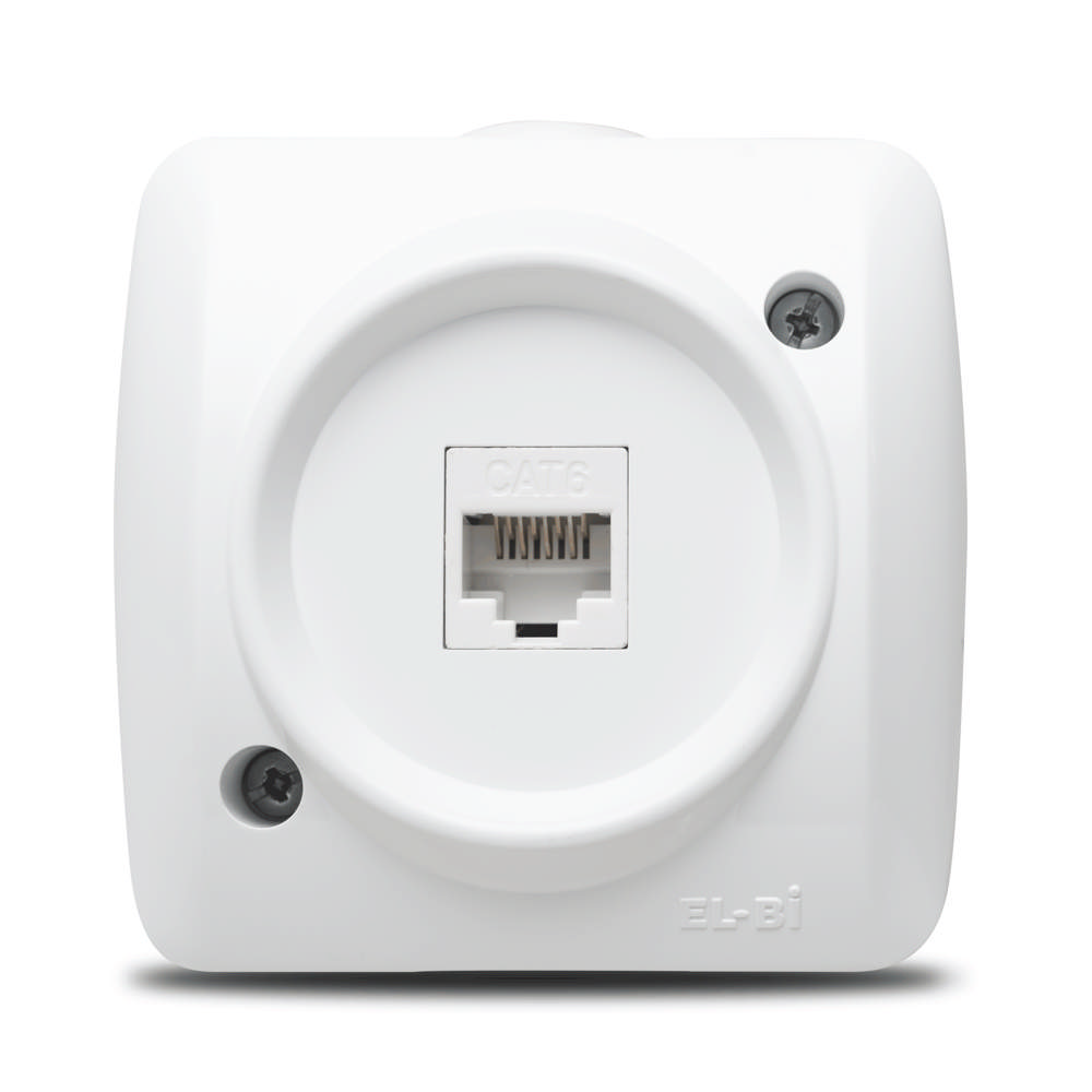 Alsu Priza UTP 1xRJ45 Cat6E PT