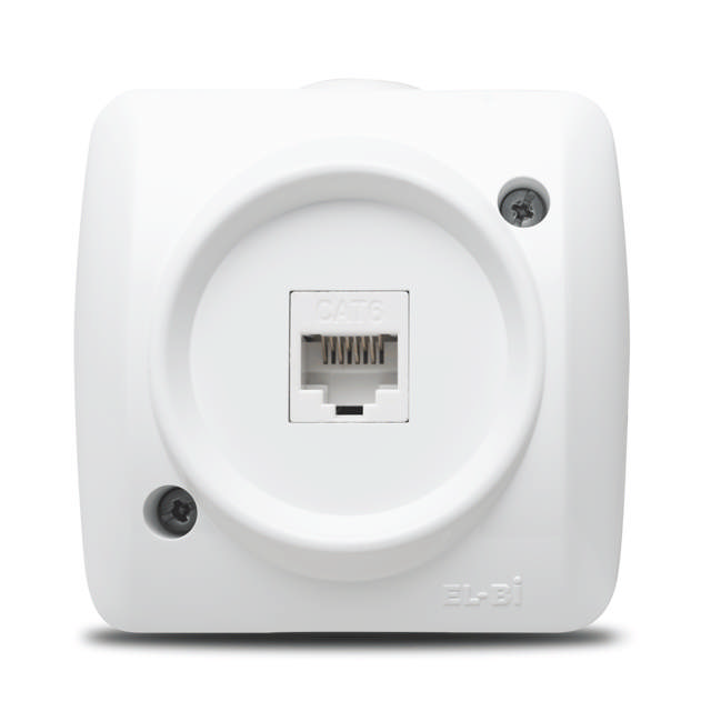 Alsu Priza UTP 1xRJ45 Cat6E PT