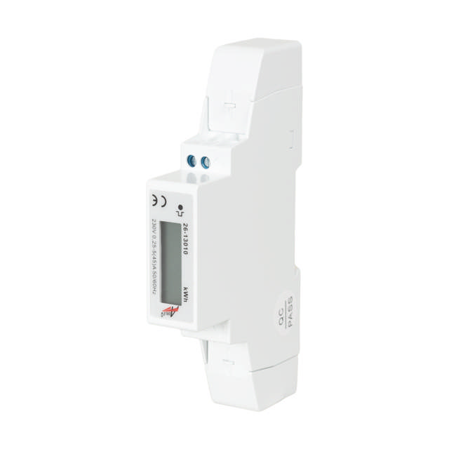 Contor mono digital pe sina 45A 1M 