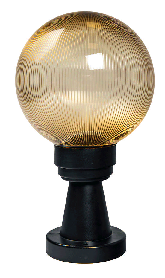 Lampa Gradina Luca  Auriu 1xE27 40W IP44