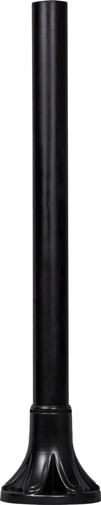 Lampa Gradina Luca Negru 1xE27 40W fara Glob 