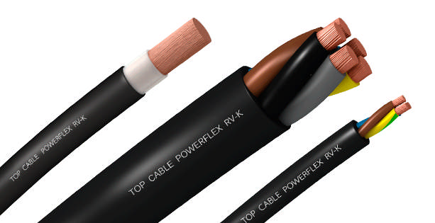 Cablu energie flexibil cupru, RV-K 5x10 mm²