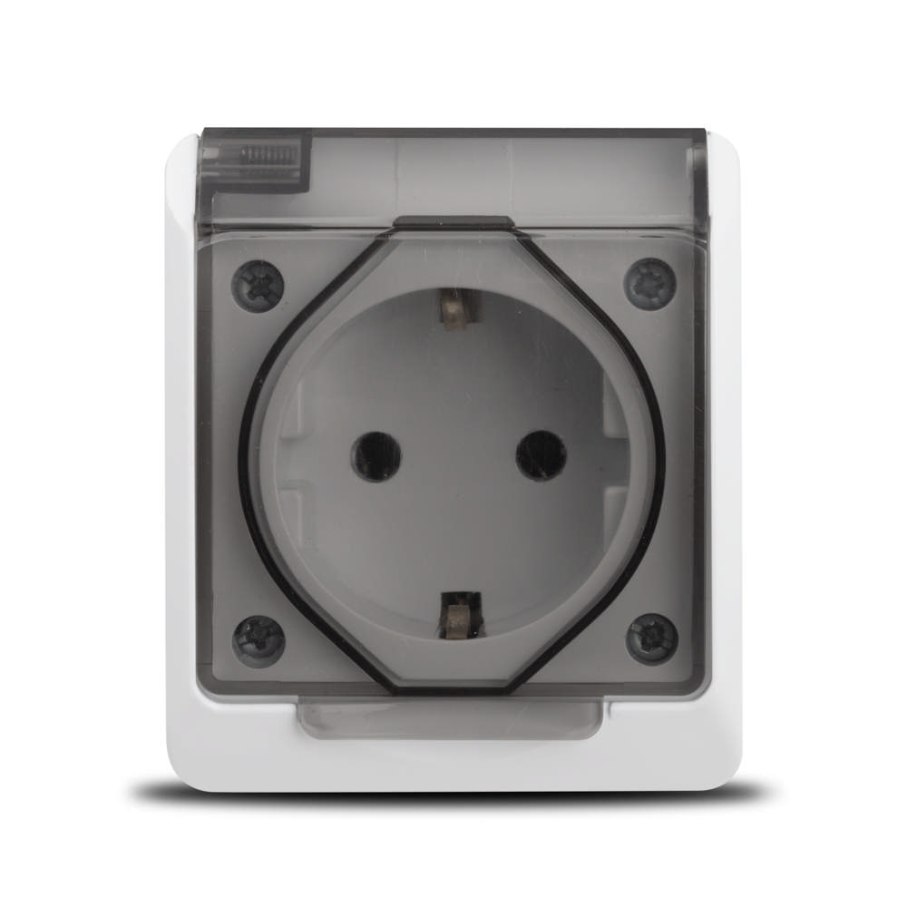 Priză cu capac PT IP54 – NOVELITE