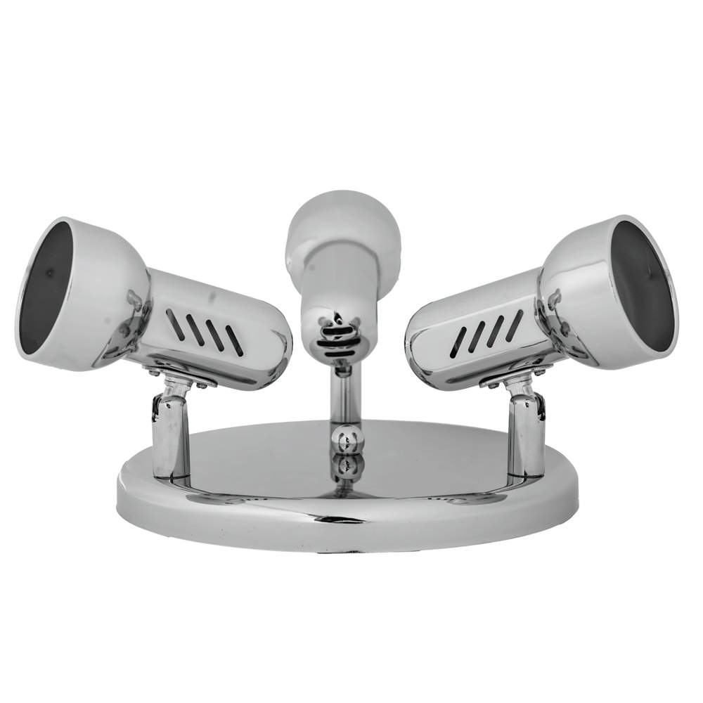 Spot Bara Rodin Crom 3xE14 Circular    