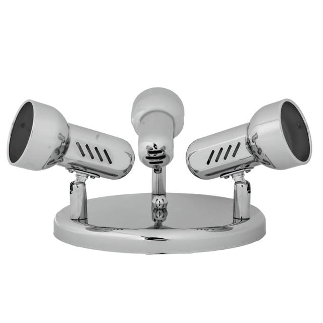 Spot Bara Rodin Crom 3xE14 Circular    