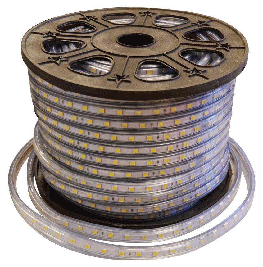 Banda LED 230V 60LED 14.4W 6400K IP68 50m/Rola