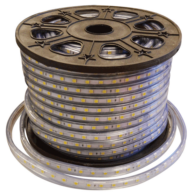 Banda LED 230V 60LED 14.4W 6400K IP68 50m/Rola