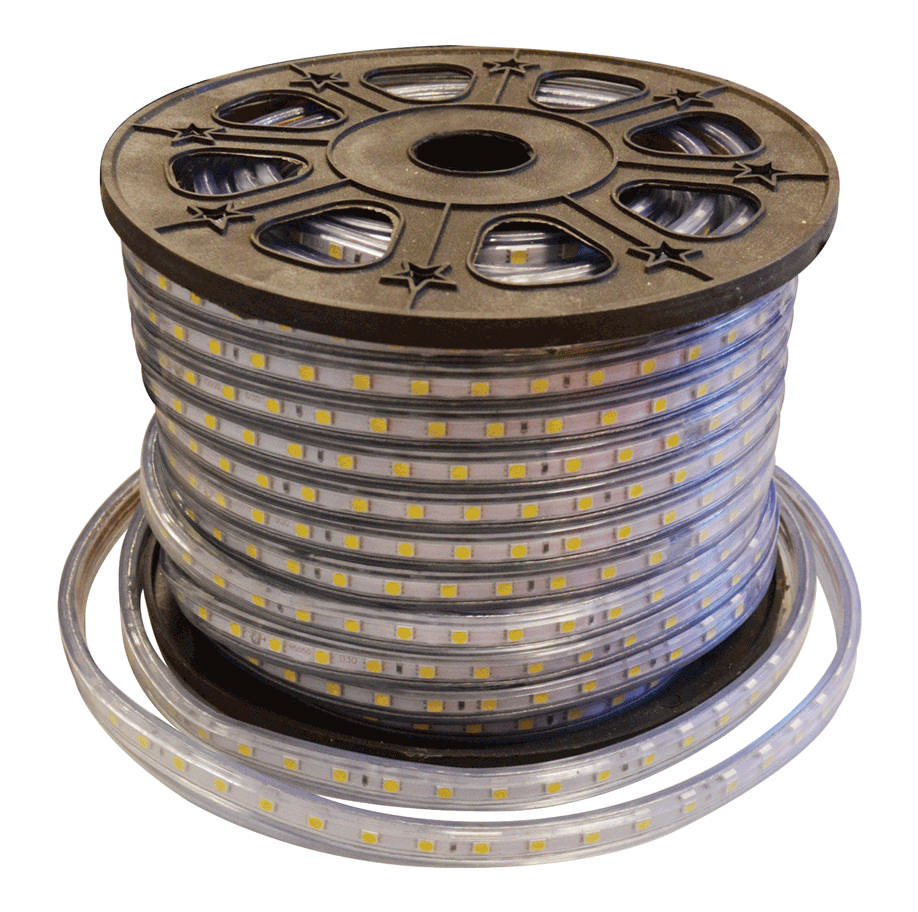 Banda LED 230V 60LED 14.4W Rosu IP68 50m/Rola